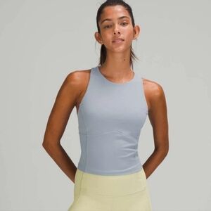 Lululemon Key To Balance Tank- Chambray. Size 14. No pads.